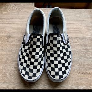 Checkered Vans